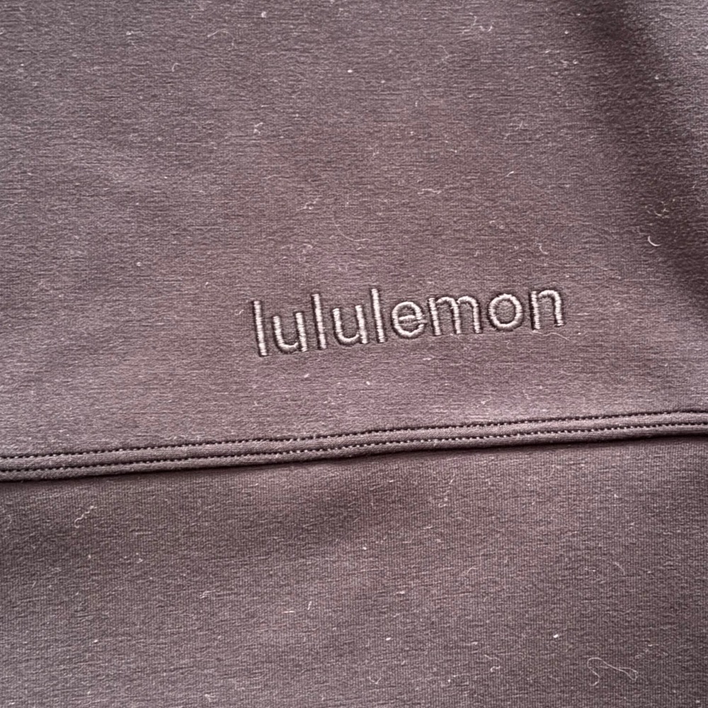 Lululemon Women's Get Centred Cropped Sweater Hoodie Black Modal W3DJ4S Size 6 - Picture 4 of 10